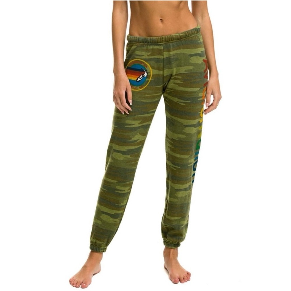 Aviator Nation Sweatpants Camo